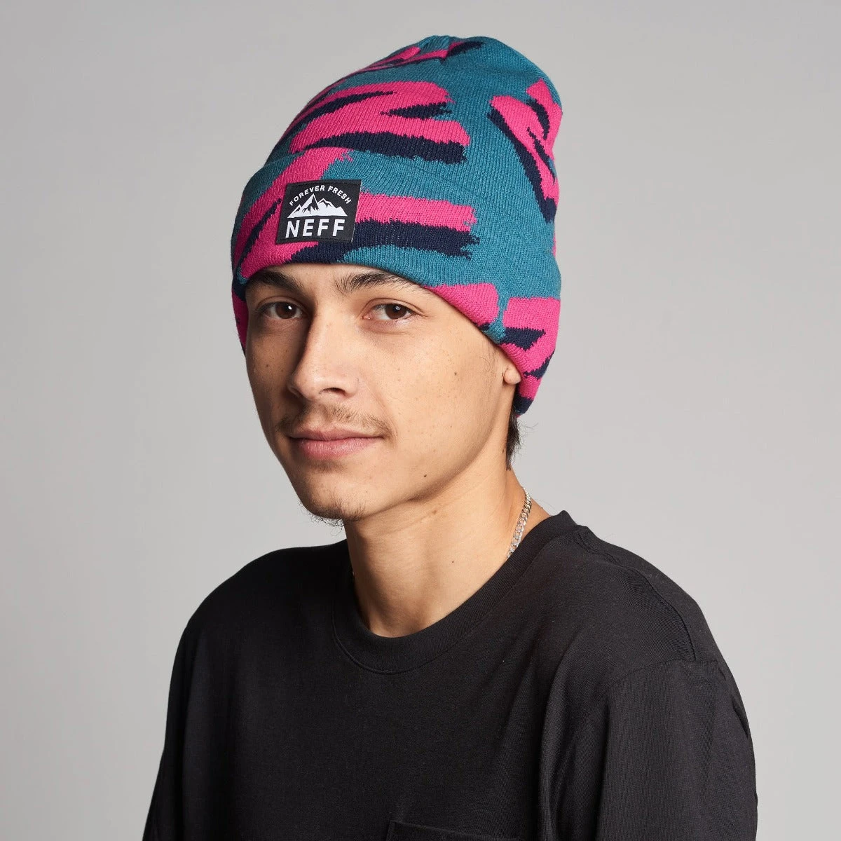 Neff Lawrence Jacquard Beanie 2020-2021 - Image 2